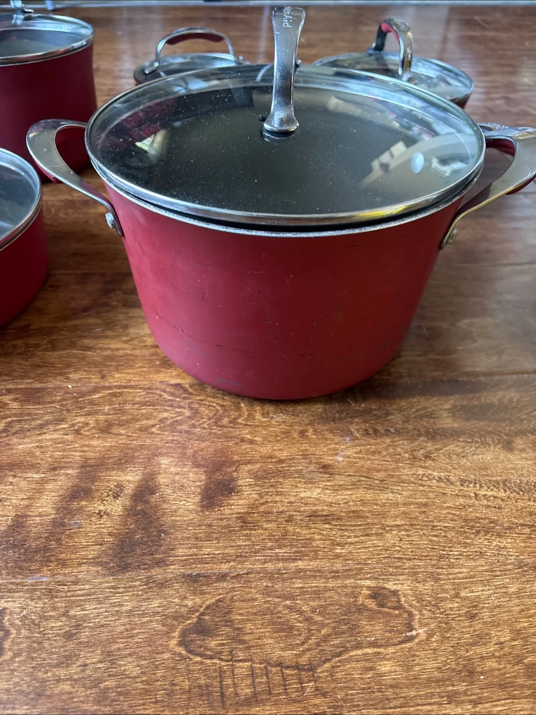 KitchenAid 5-Piece Cookware Set, Red image indicator(2)