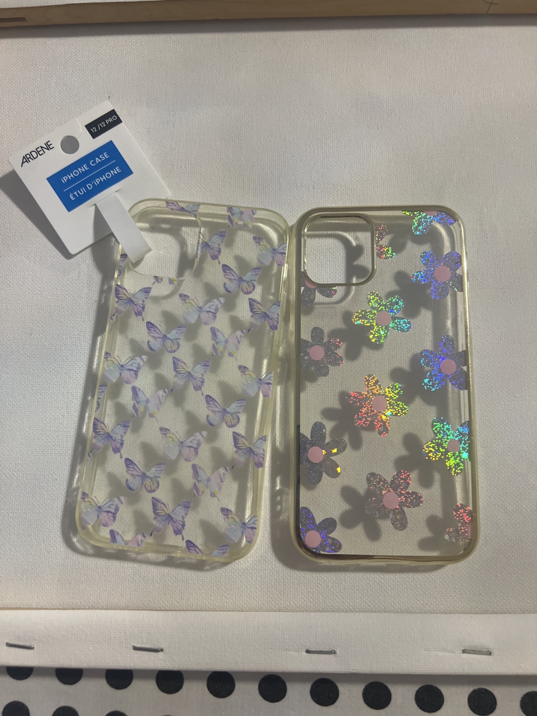 iPhone 12/12 Pro Cases - Butterfly & Flower