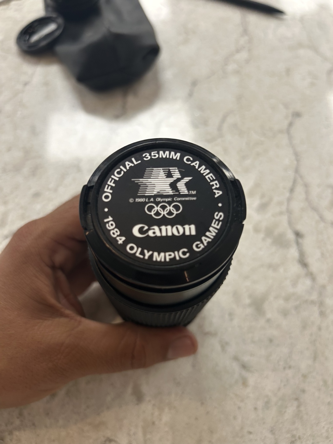 Canon 35mm Camera Lens with SAKAR 52mm Lens