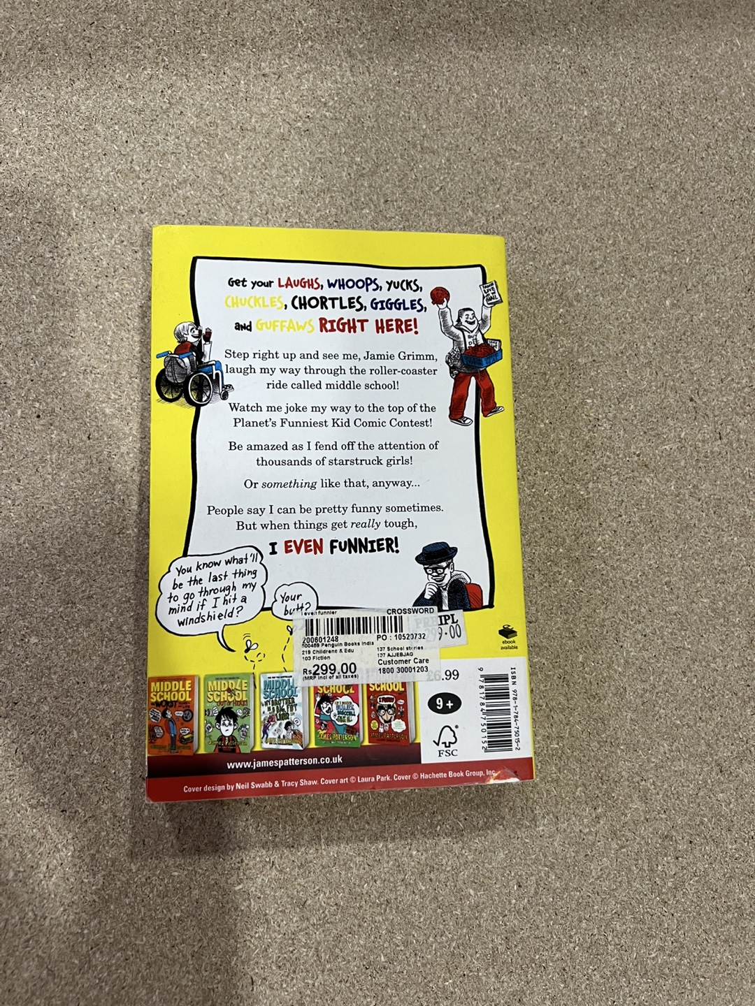 Middle School: I Even Funnier Story by James Patterson - photo 3