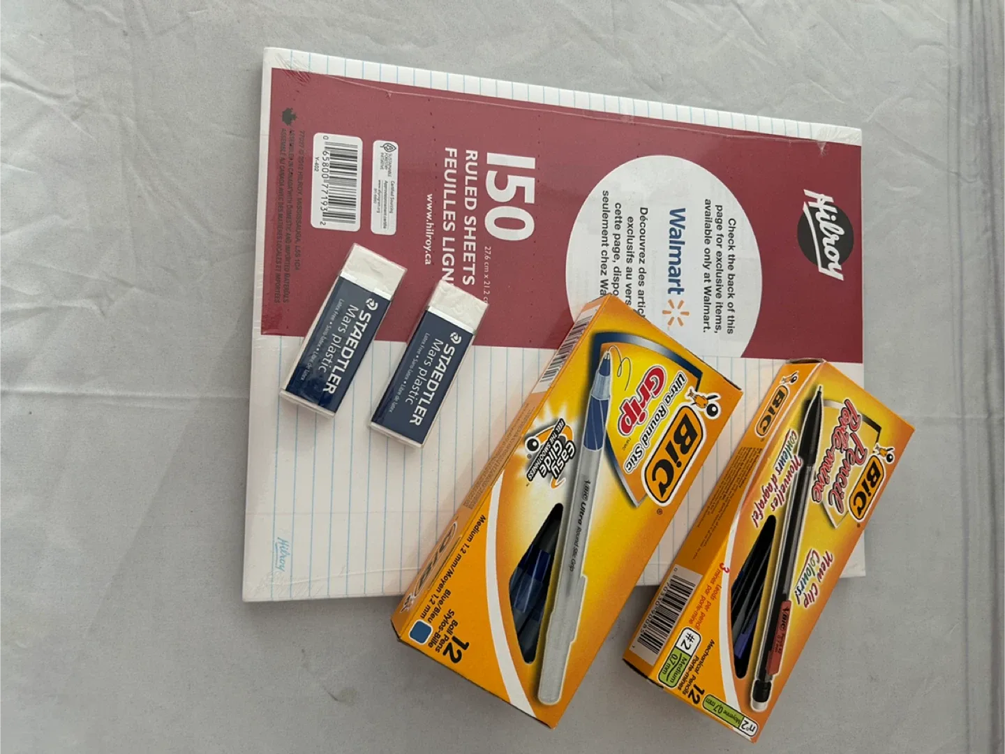 Stationery Bundle: Hilroy, BIC, Staedtler thumbnail