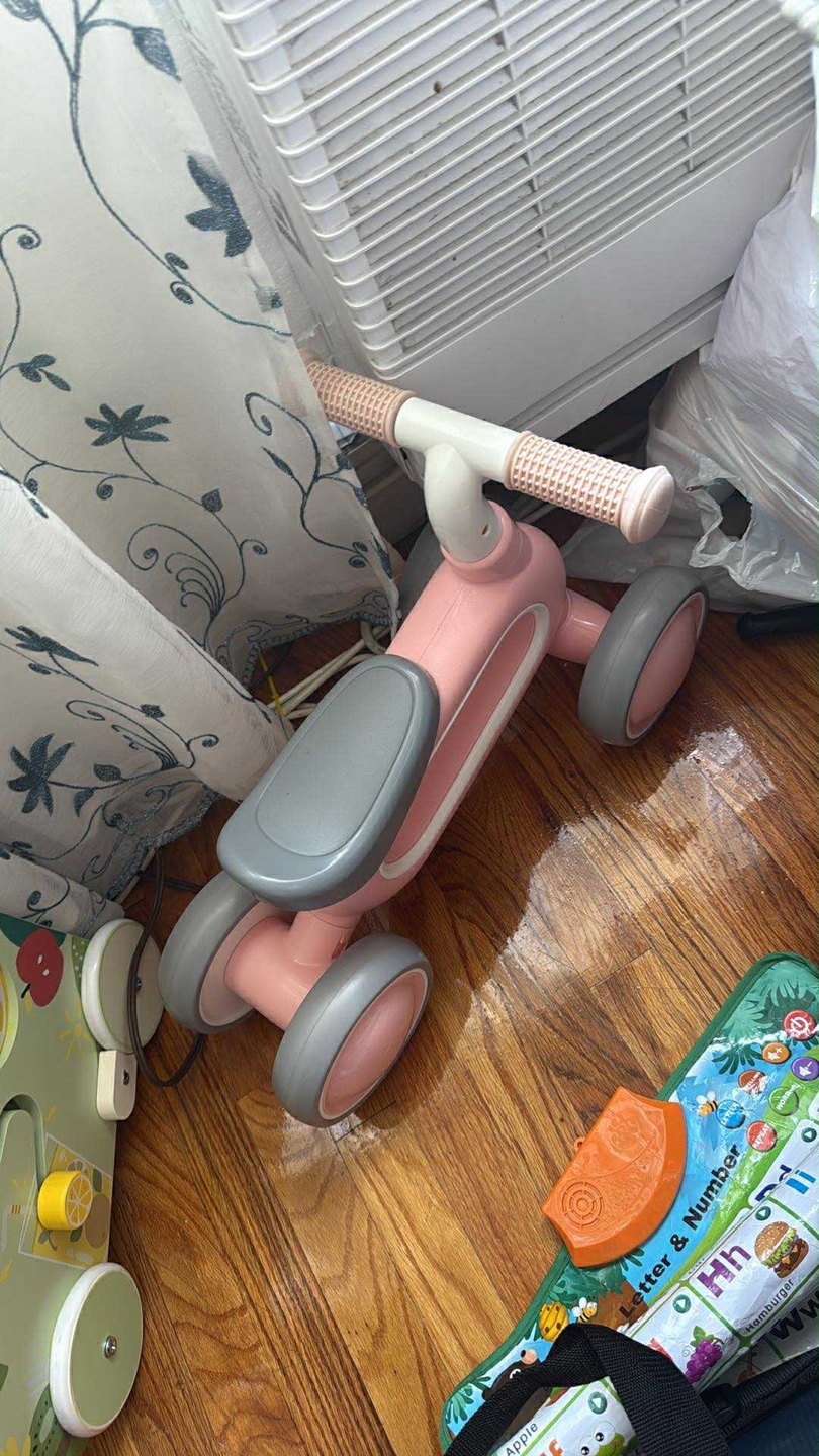 Pink Kids Ride-On Toy