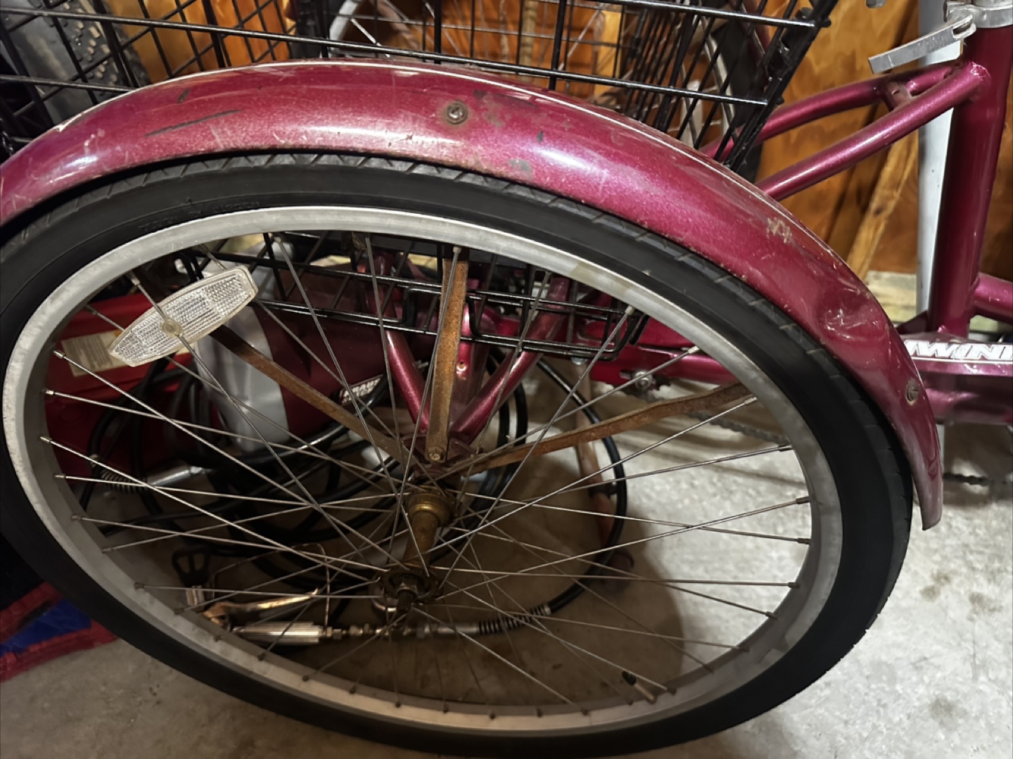 Schwinn Meridian Adult Tricycle - Burgundy - photo 3
