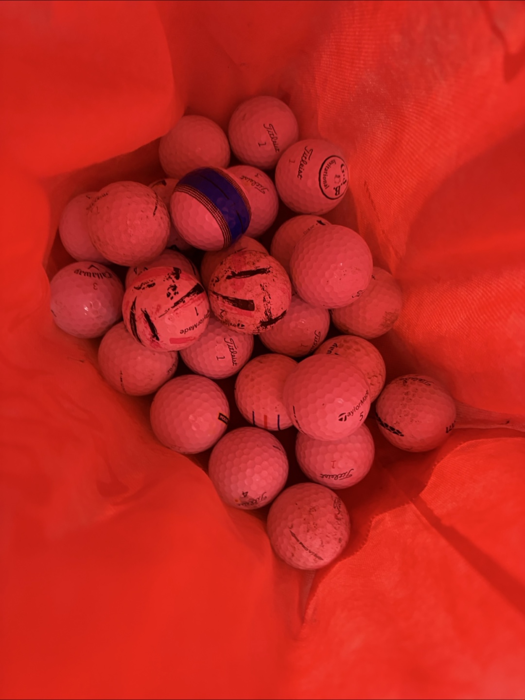 Used Golf Balls - Titleist, TaylorMade, Callaway