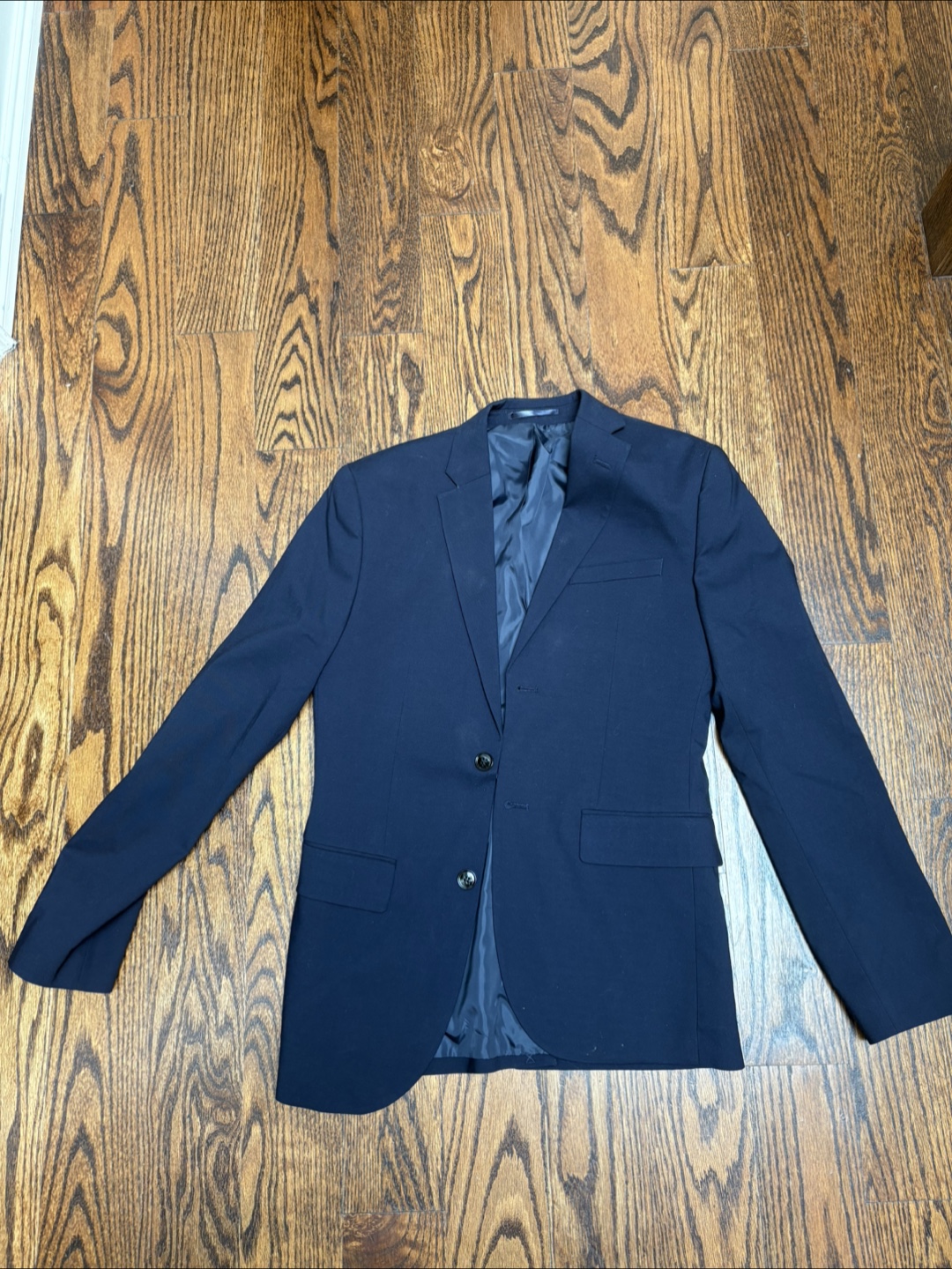 H&M Slim Fit Navy Blazer