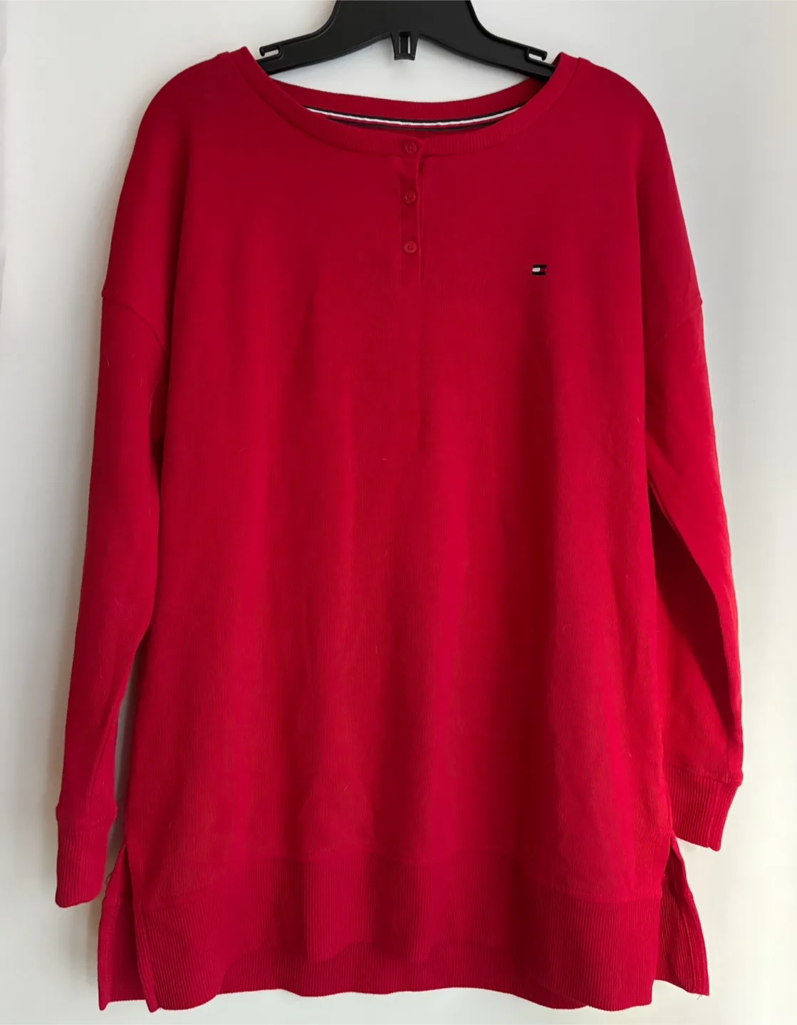 (NEW) Tommy Hilfiger Oversized Sleepwear Top thumbnail