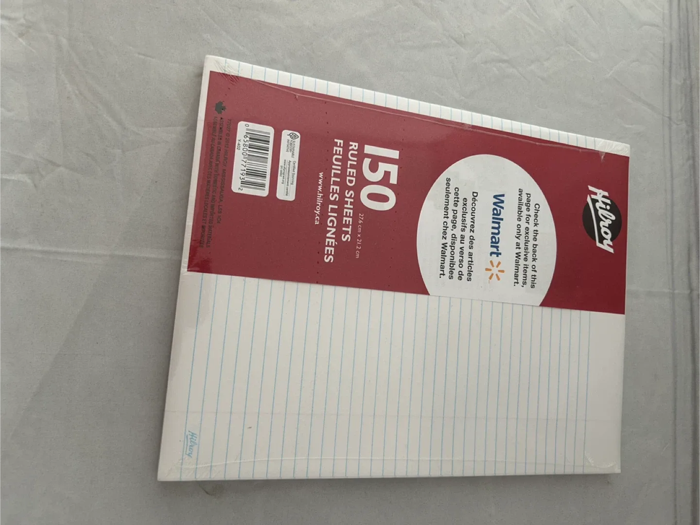 Hilroy 150 Ruled Sheets - New! thumbnail
