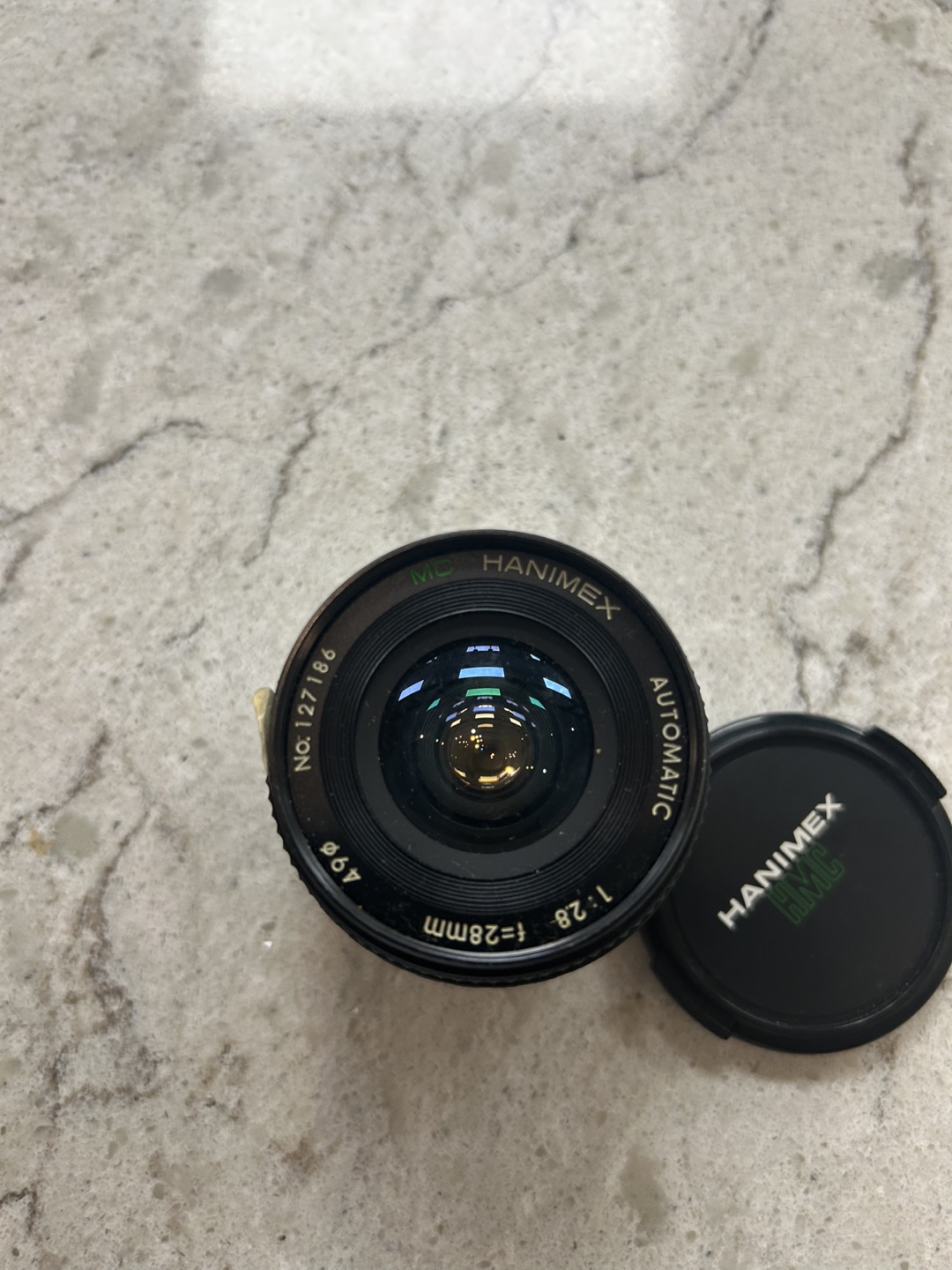 Hanimex HMC Automatic 28mm Camera Lens - photo 3