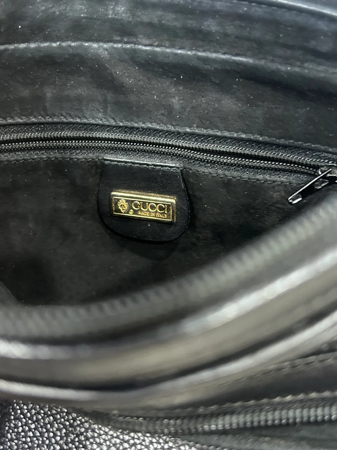Gucci Black Leather Crossbody Bag image indicator(5)