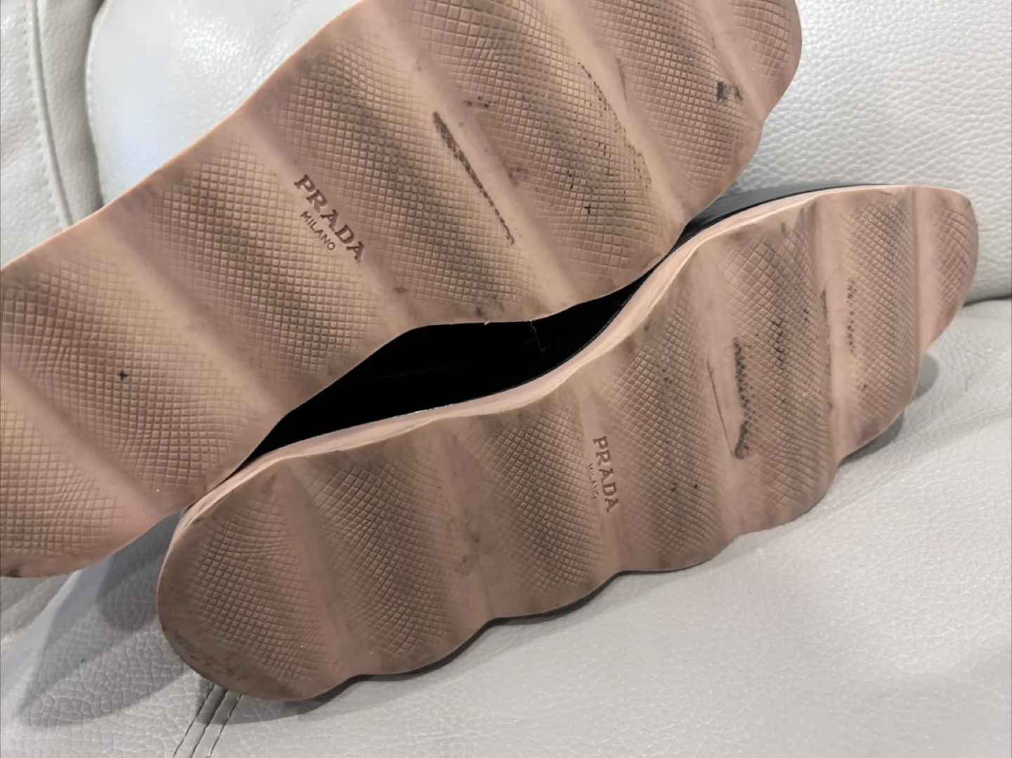 Prada Black Platform Oxfords image indicator(3)