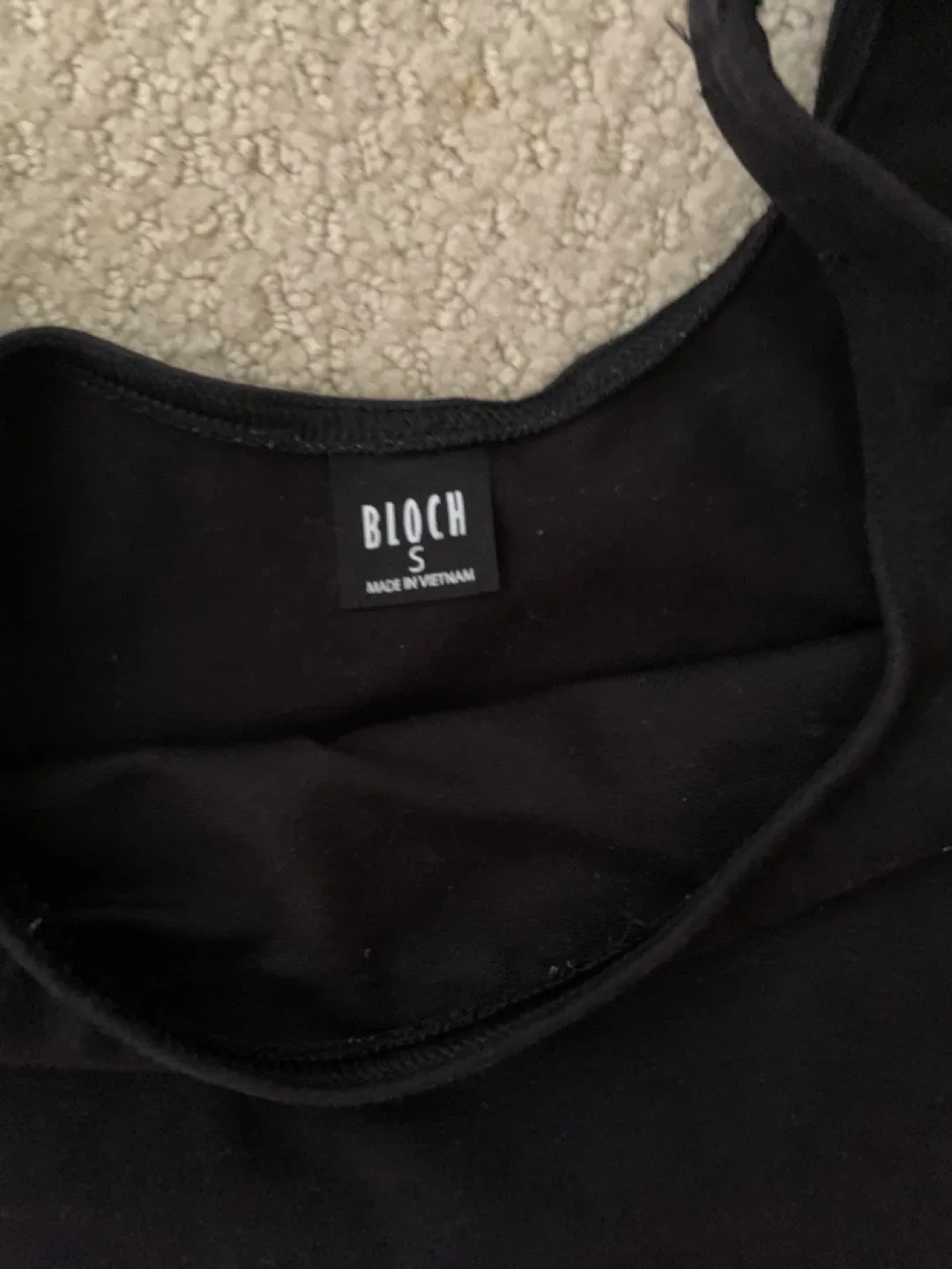 Bloch Black Leotard - Size Small image indicator(2)