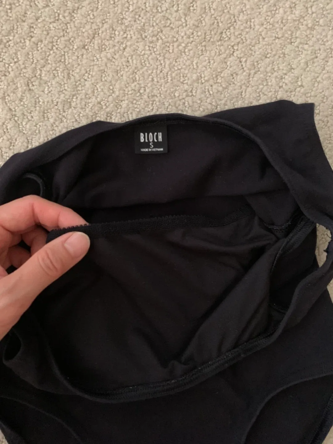 Bloch Black Leotard - Size Small image indicator(3)