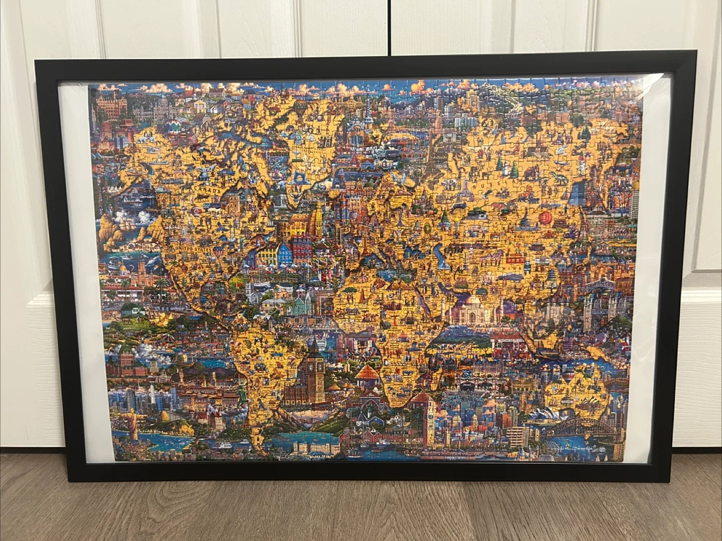 Dowdle "Best of the World" 1000 pc Puzzle (Framed) thumbnail
