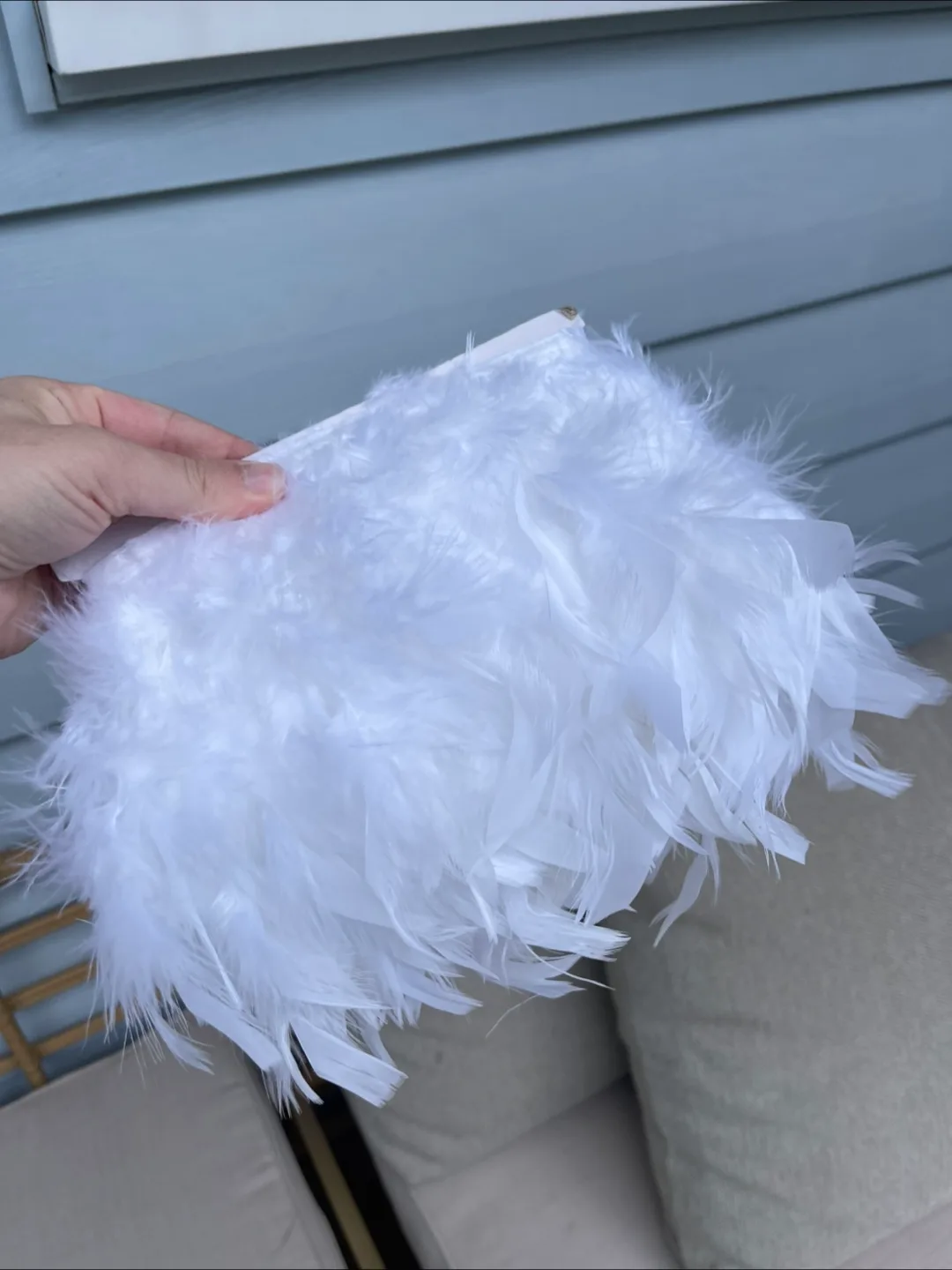 New White Feather Boa - Costume or Craft thumbnail