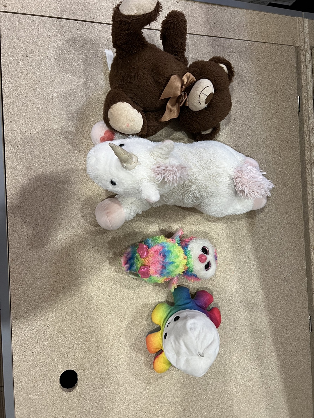 Assorted Plush Toys - Bear, Unicorn, Octopus, Hat - photo 4