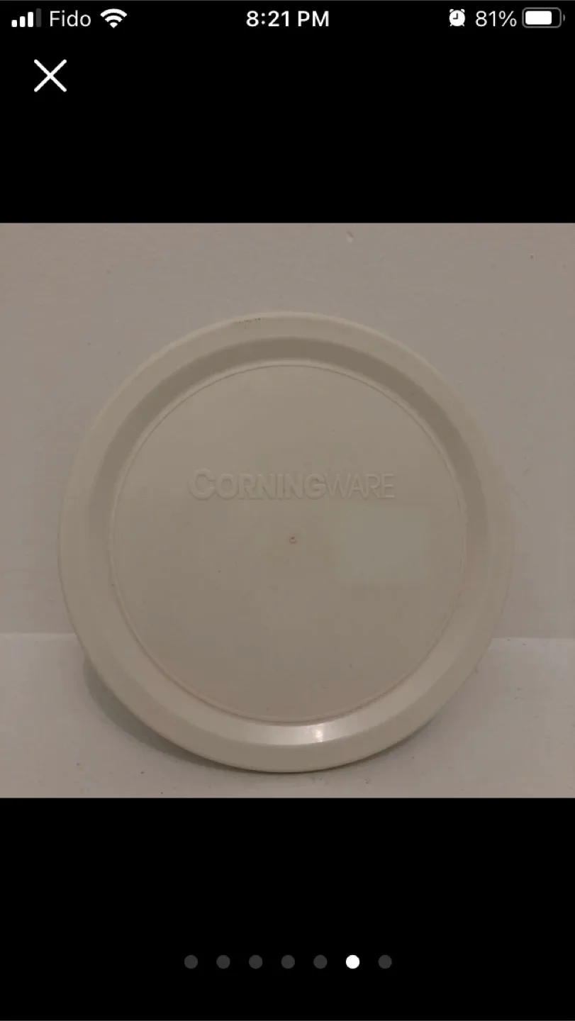 Corning Ware French White round casserole set@downtown image indicator(6)
