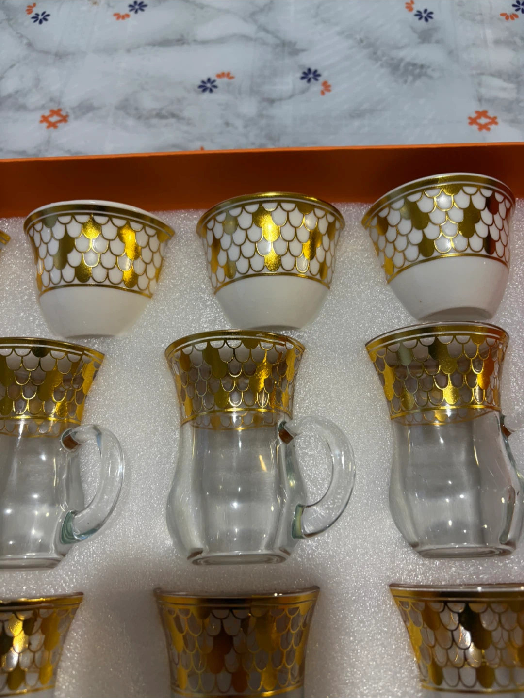 Luxury 18-Piece Ottoman Style Tea & Coffee Set – Brand New - photo 4