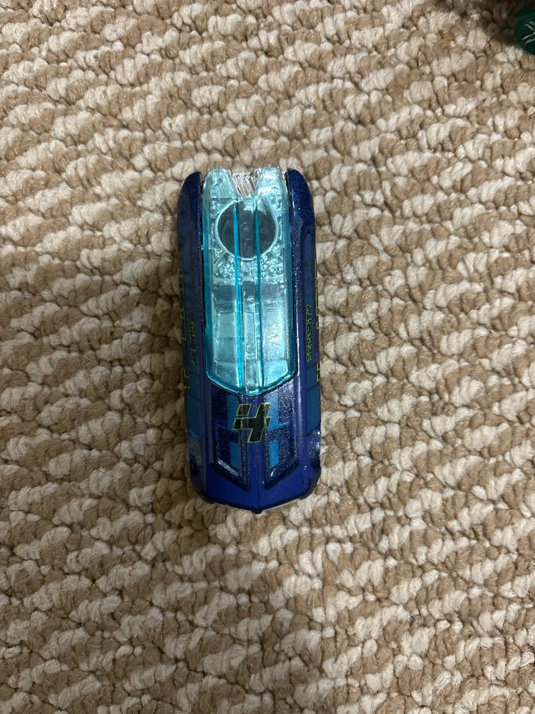 Blue Hot Wheels Car