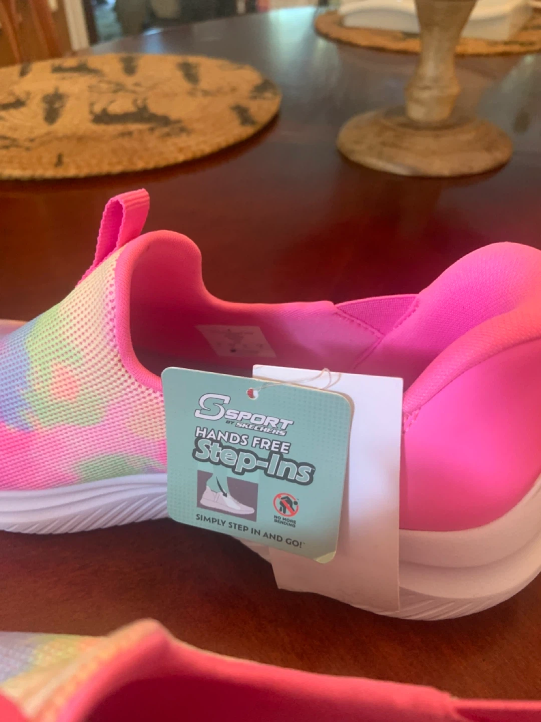 New Skechers Sport Step-Ins Hands Free, Size 4 - photo 3