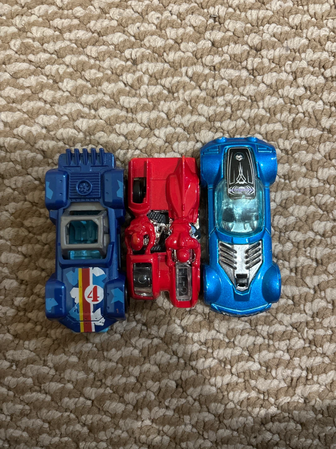 Hot Wheels Diecast Cars - Set of 3