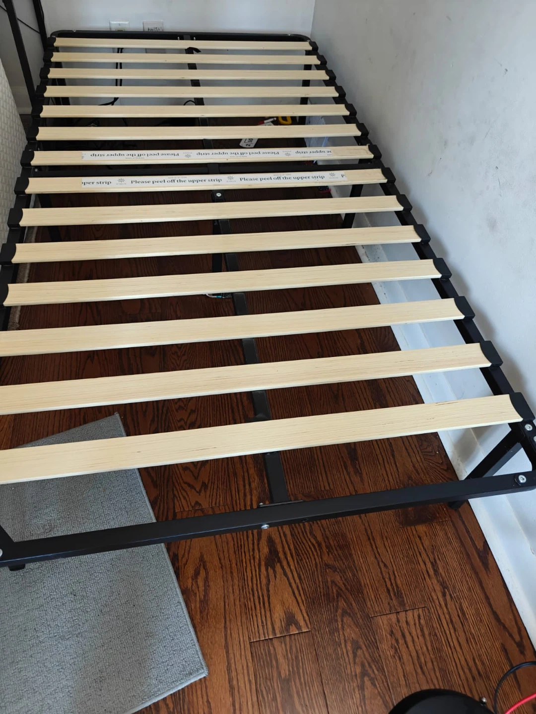 Twin XL Bed Frame with Mattress