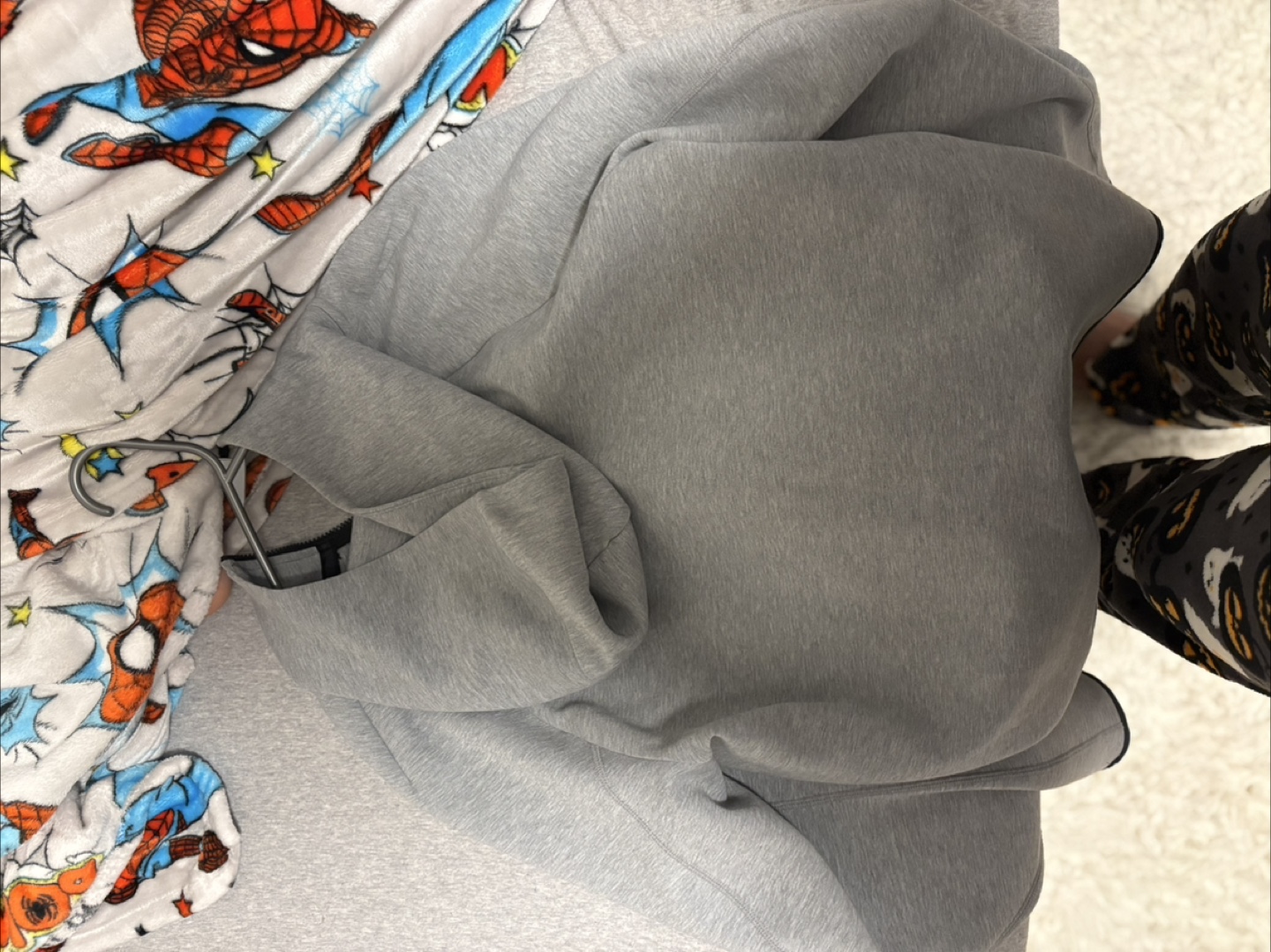 Nike Grey Tech Fleece Hoodie - Size M - photo 3