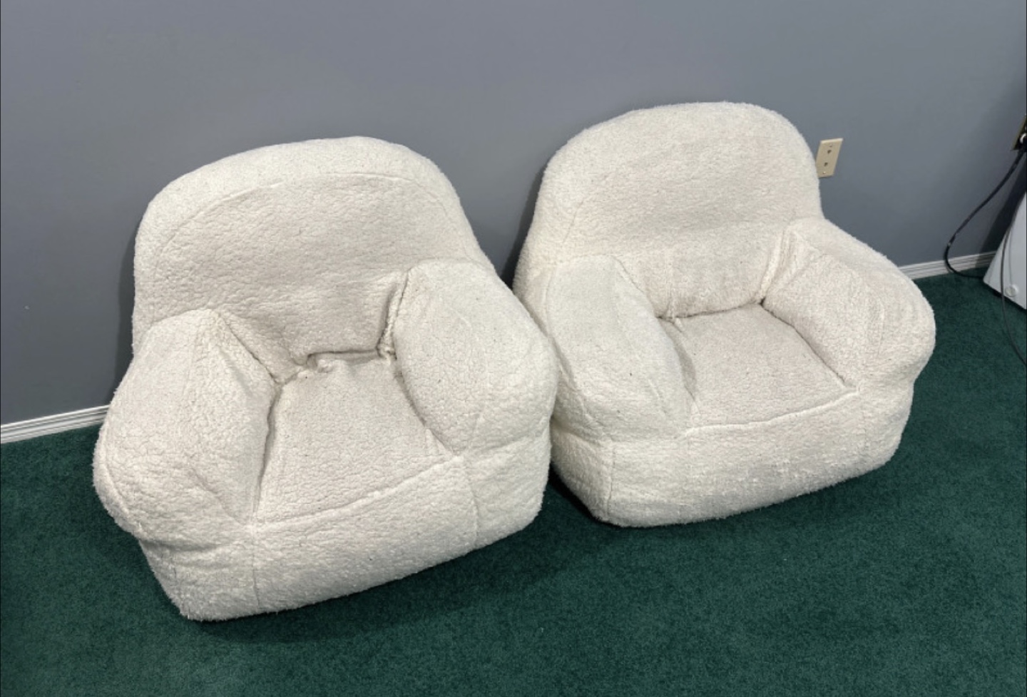 Kids' Sherpa Armchairs - Cozy & Cute!