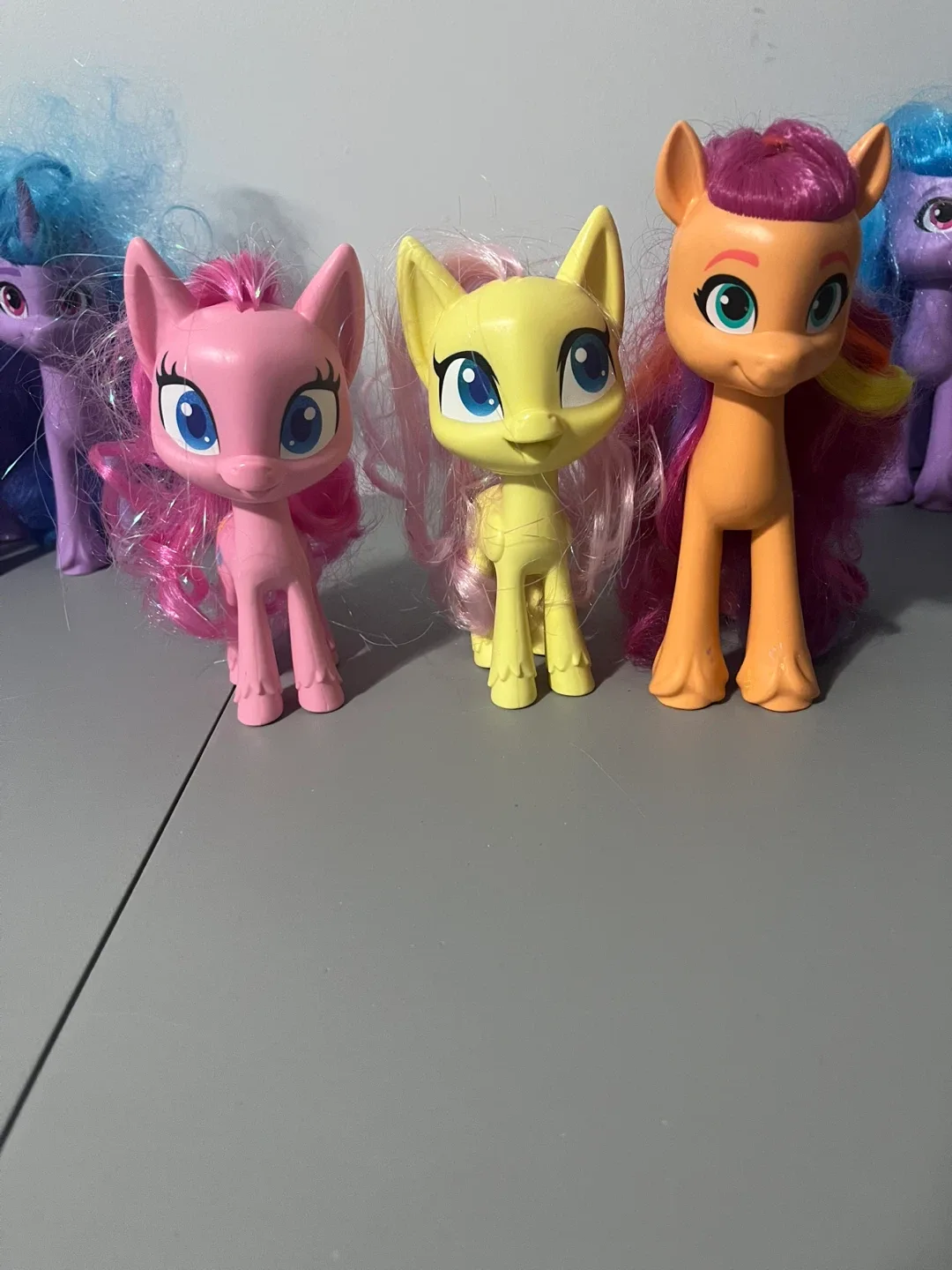 My Little Pony Figures - Pinkie Pie, Fluttershy, Sunny Starscout