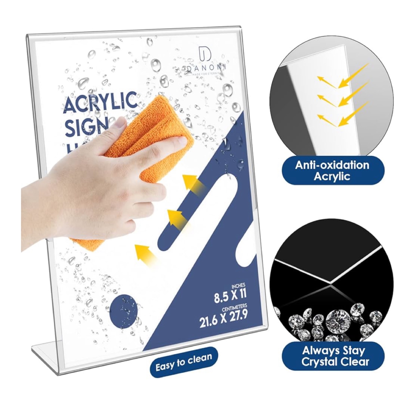 6 Acrylic Sign Holders - photo 3