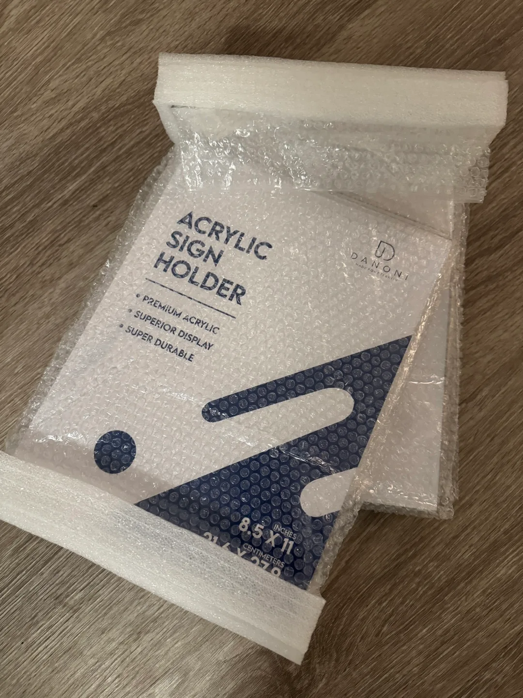 6 Acrylic Sign Holders image indicator(4)