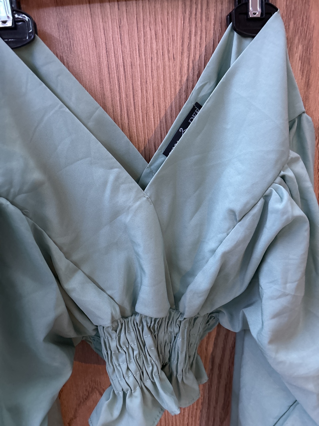 DeFacto Crop Top - Size 2 - Light Green - photo 2