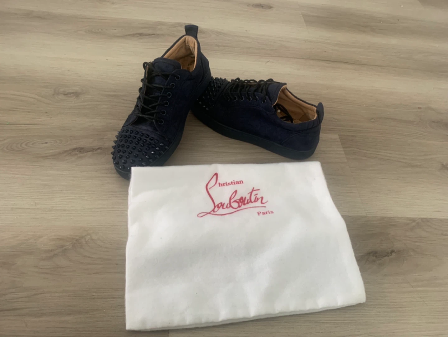 Christian Louboutin Spiked Sneakers