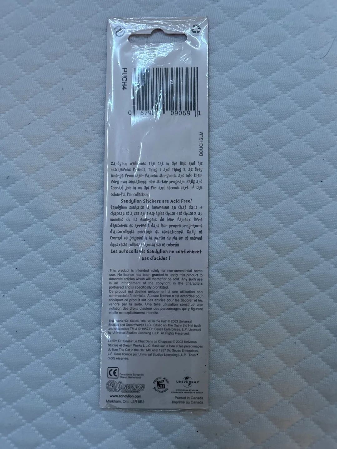 The Cat in the Hat Bookmark image indicator(2)