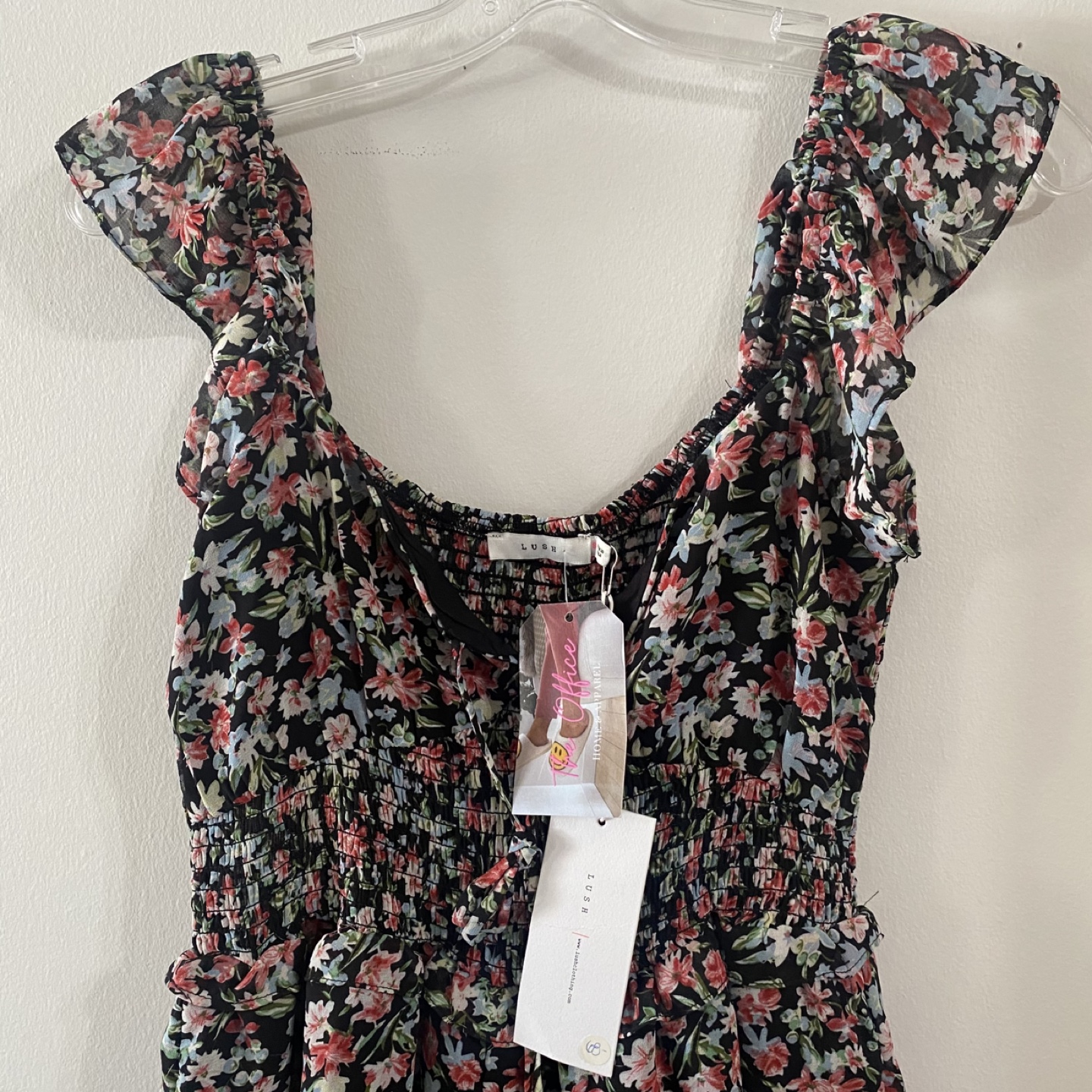 Lush Floral Romper - Size Small - photo 2