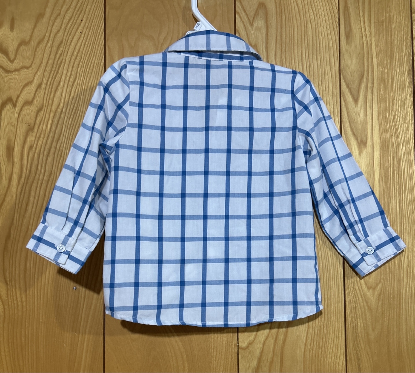 George Baby Plaid Shirt - Size 18-24M - photo 3