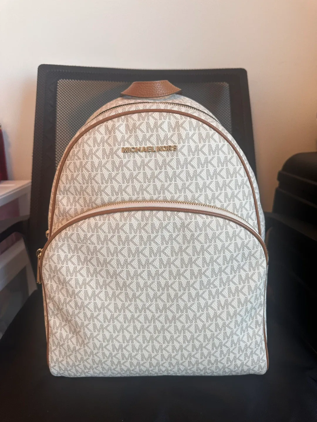 Michael Kors Backpack - White/Brown thumbnail