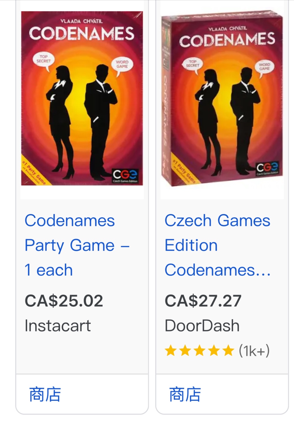 Codenames Board Game - Czech Games Edition - photo 3