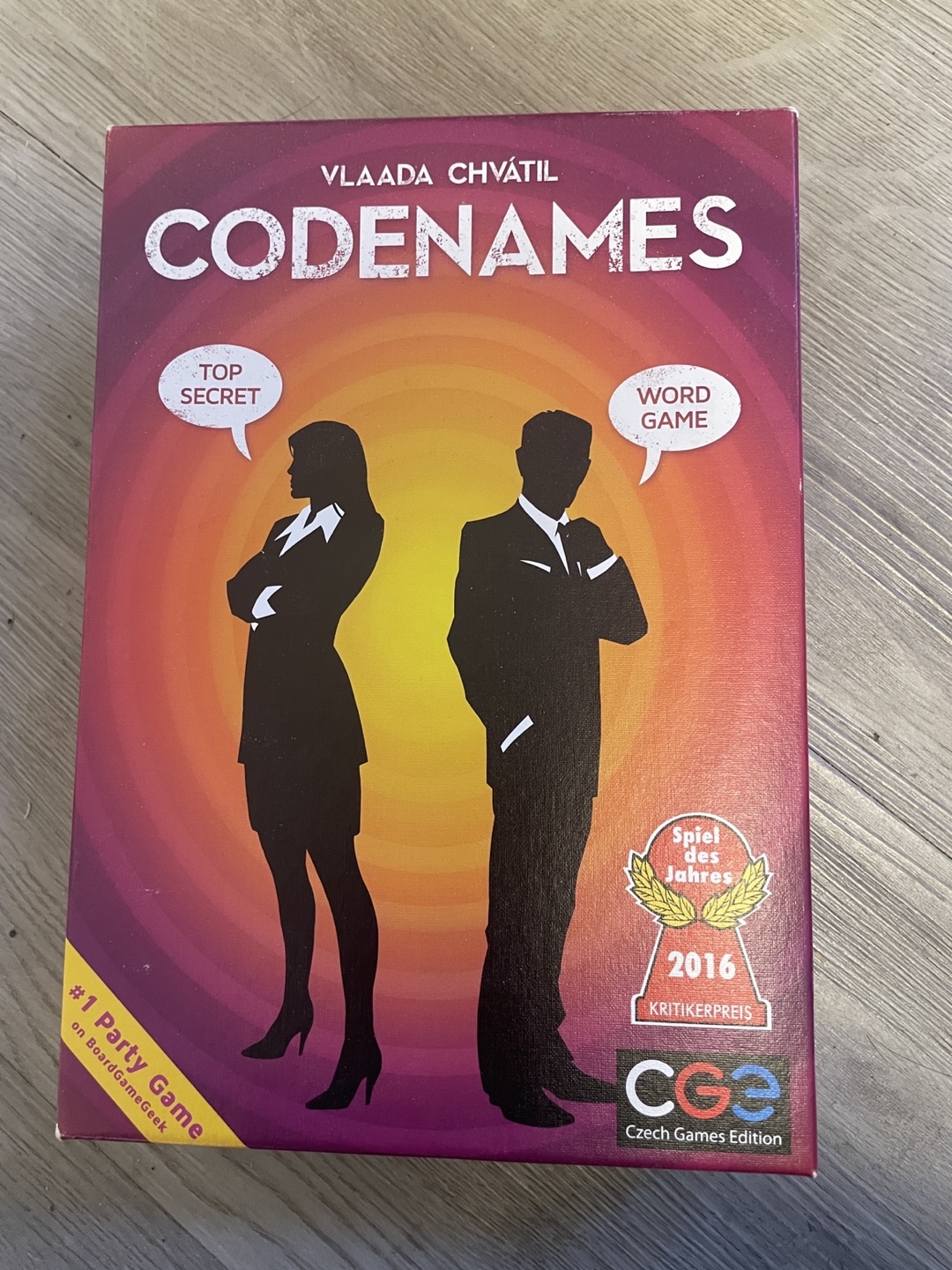 Codenames Board Game - Czech Games Edition