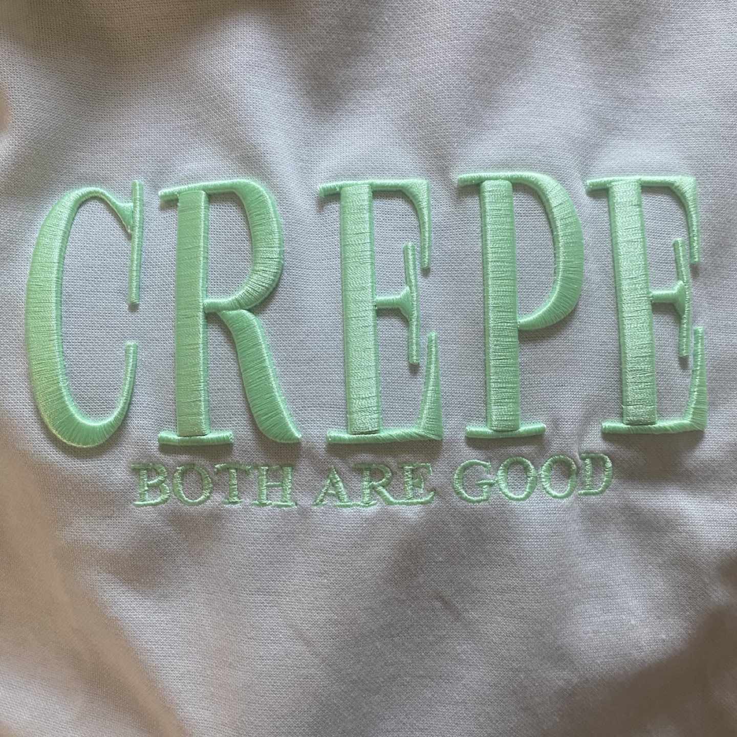 Api Crepe White & Green Layered Tee - photo 4