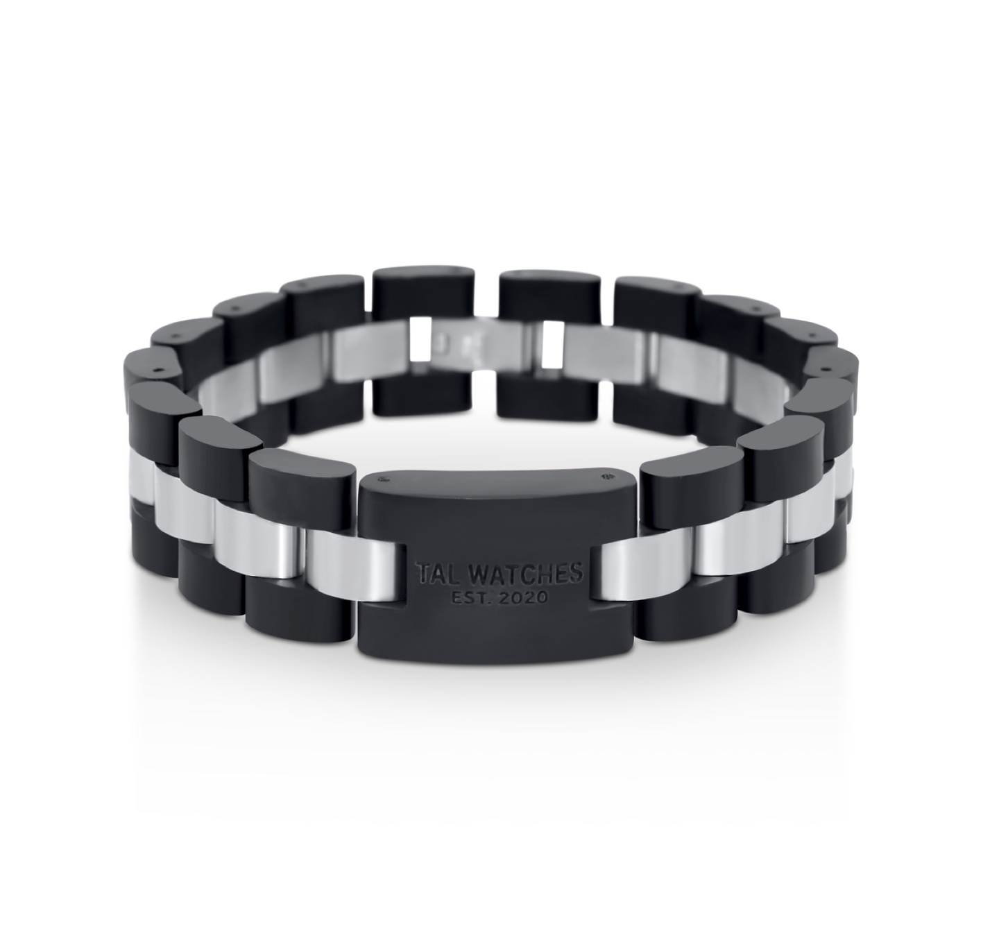 TAL Watches Bassy Bracelet - Stainless Steel & Dark Walnut - photo 2