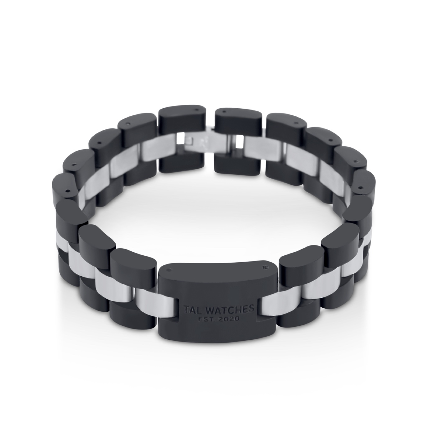 TAL Watches Bassy Bracelet - Stainless Steel & Dark Walnut - photo 3