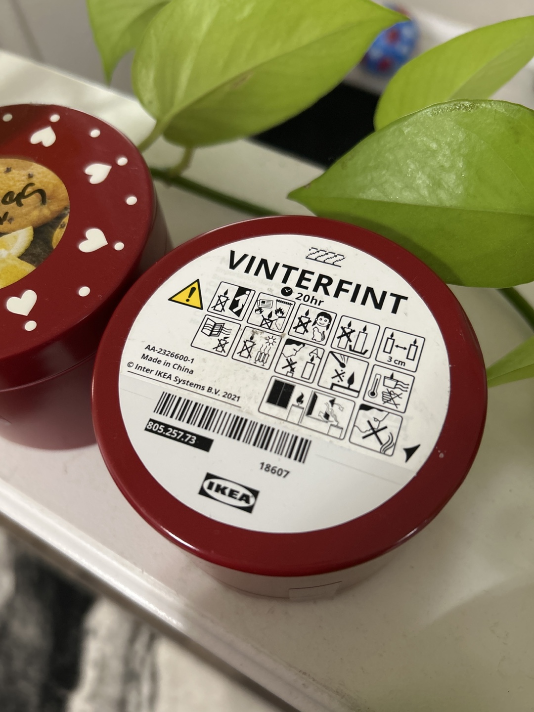 IKEA VINTERFINT Scented Candle x2 - photo 2