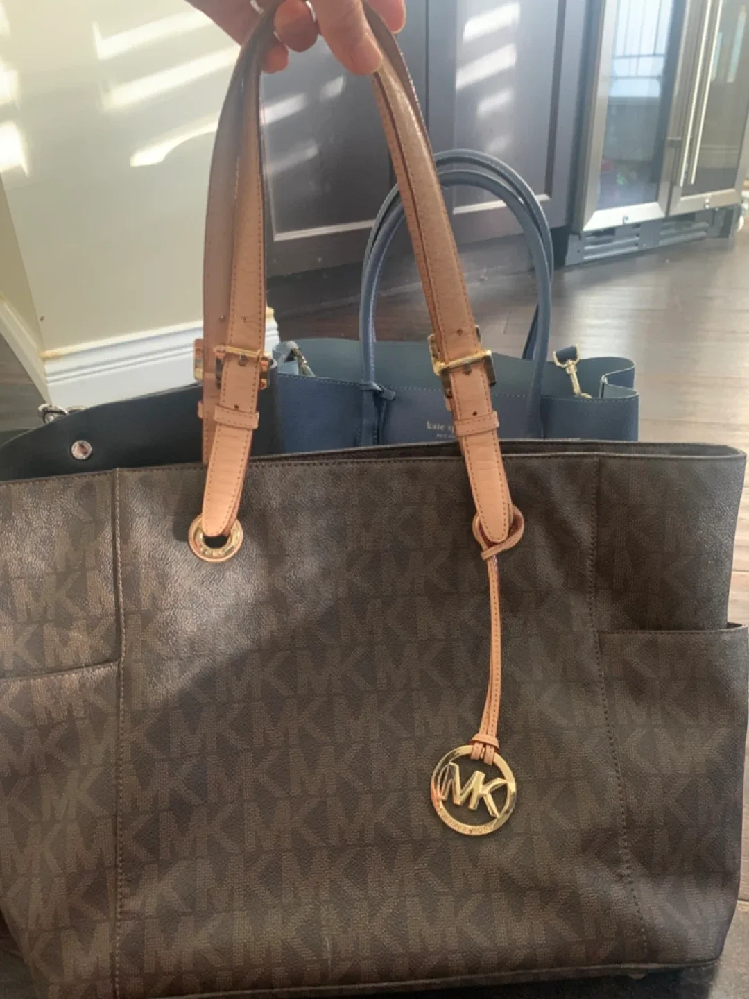 Michael Kors Brown Tote Bag thumbnail