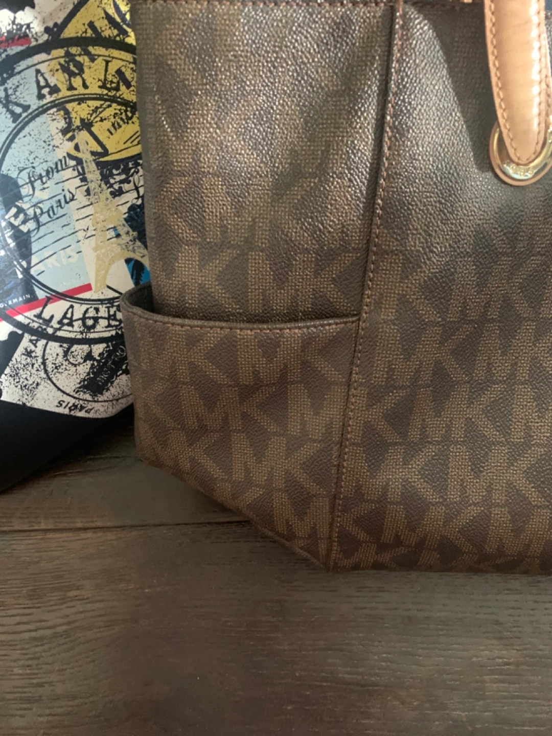 Michael Kors Brown Tote Bag - photo 3