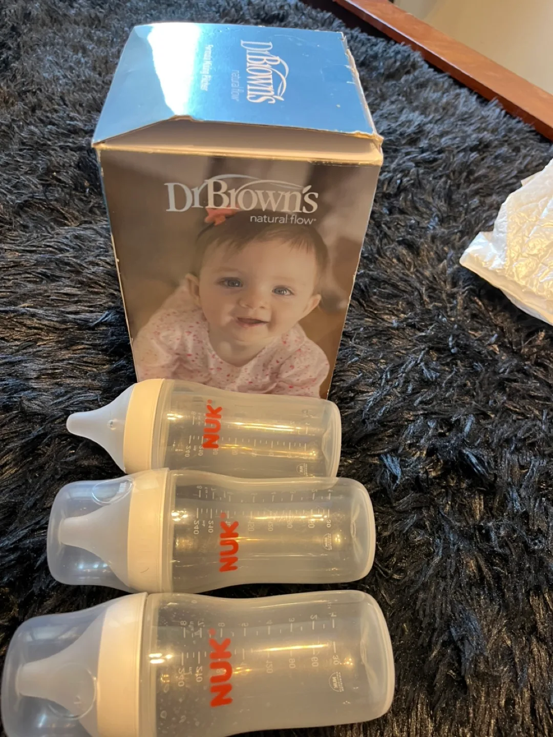 Dr. Brown's Formula Mixing Pitcher + NUK Bottles thumbnail