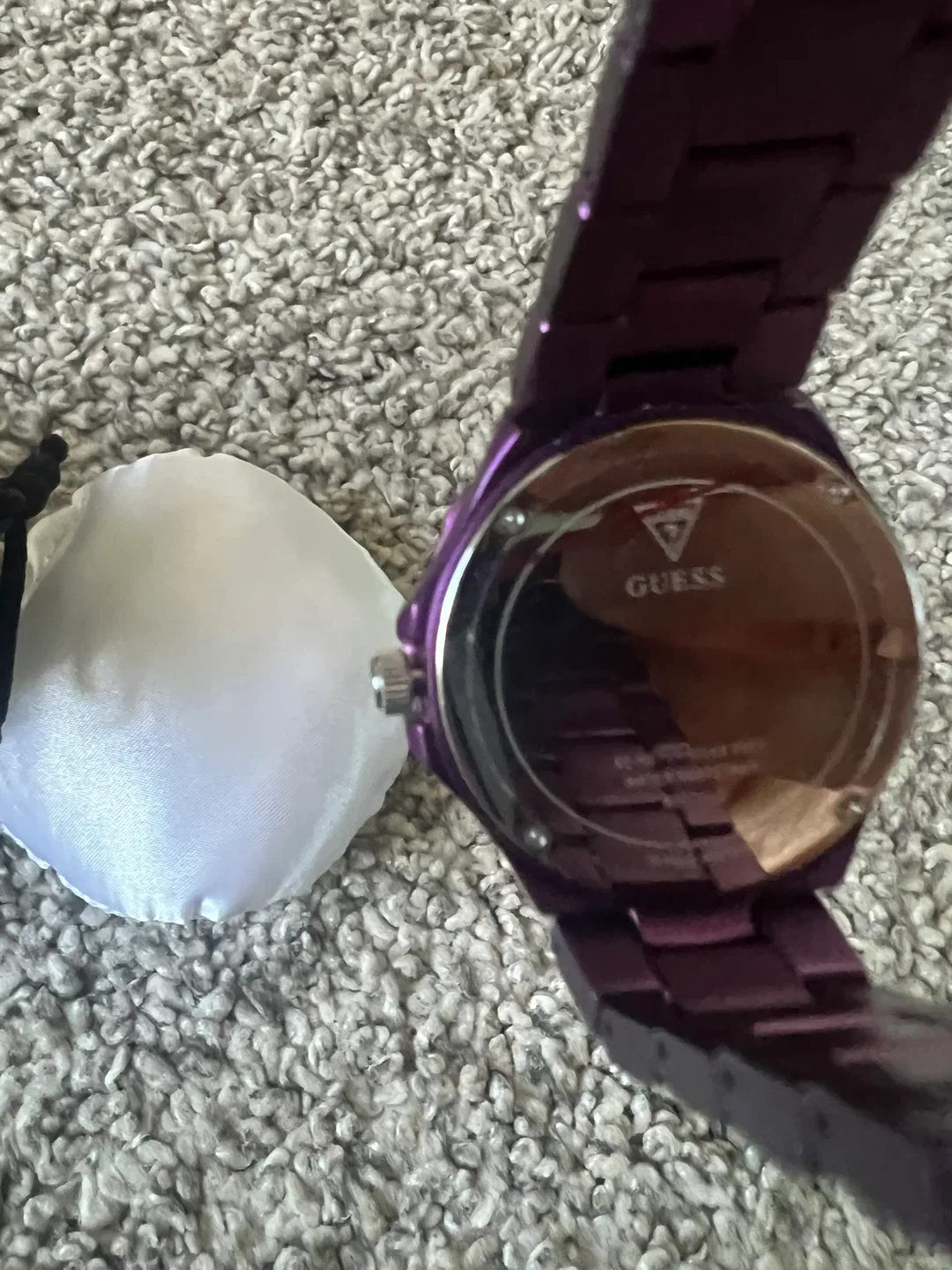 Guess Purple Watch with Bag image indicator(4)