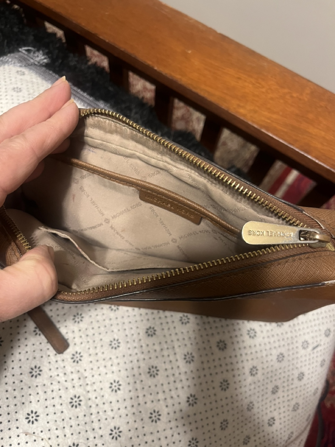 Michael Kors Brown Crossbody Bag