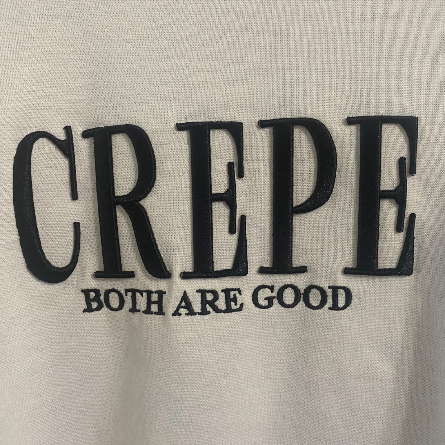 Crepe Both Are Good White Tee - photo 3