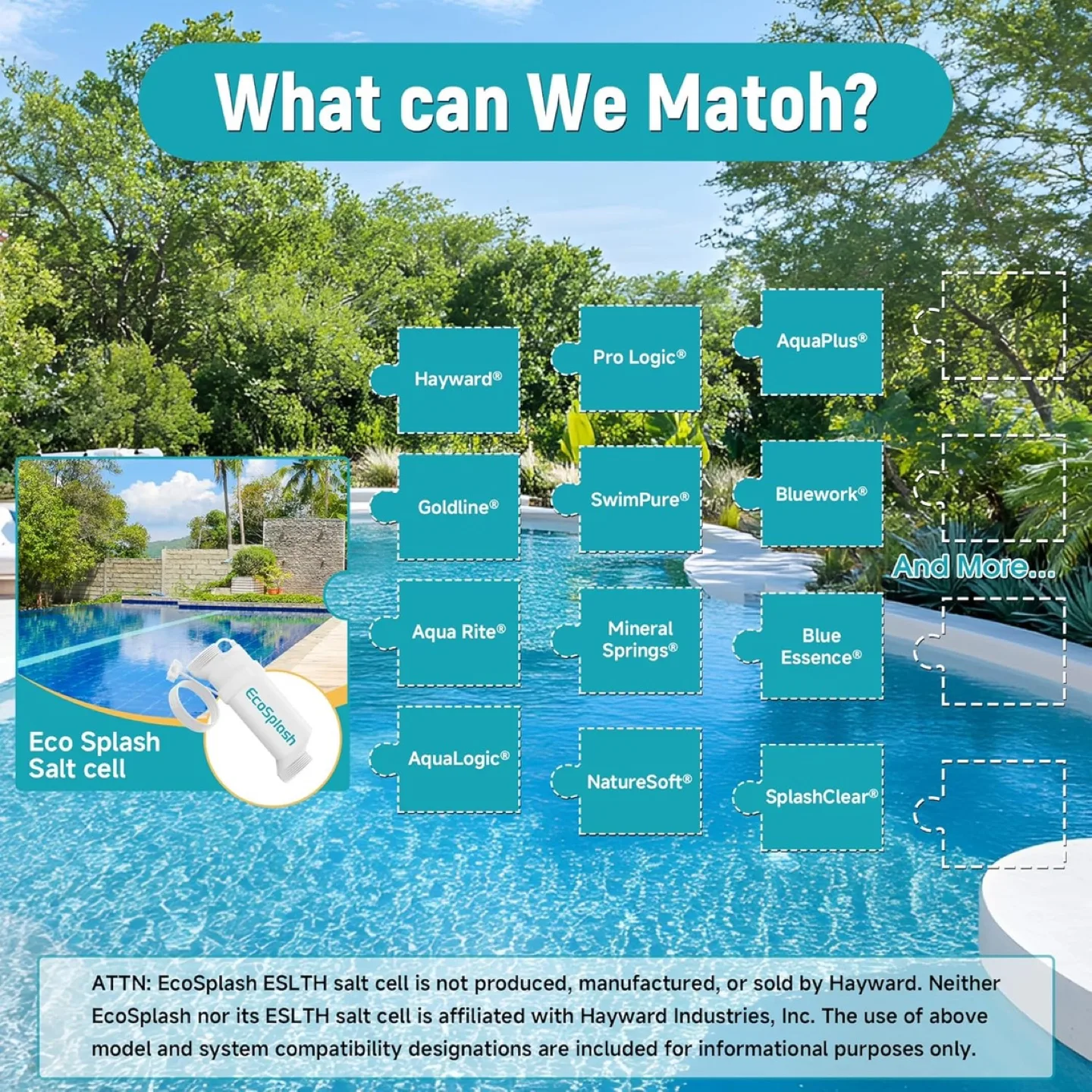 EcoSplash ESLTH Salt Cell for Pools image indicator(2)