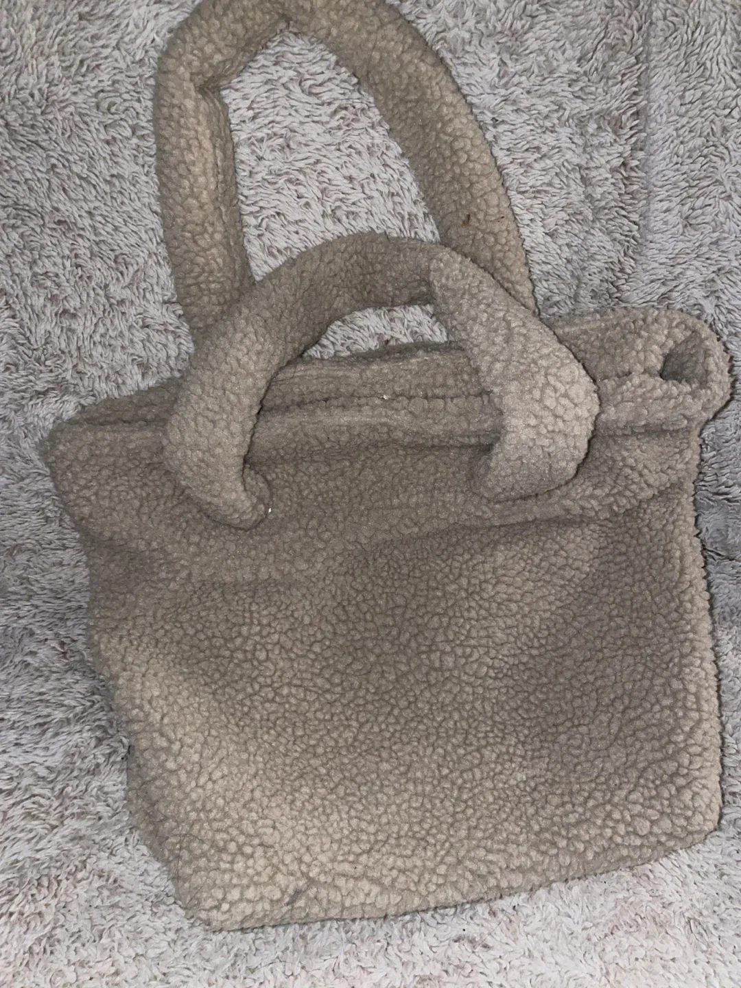 Joe Fresh Cream Sherpa Tote Bag image indicator(5)